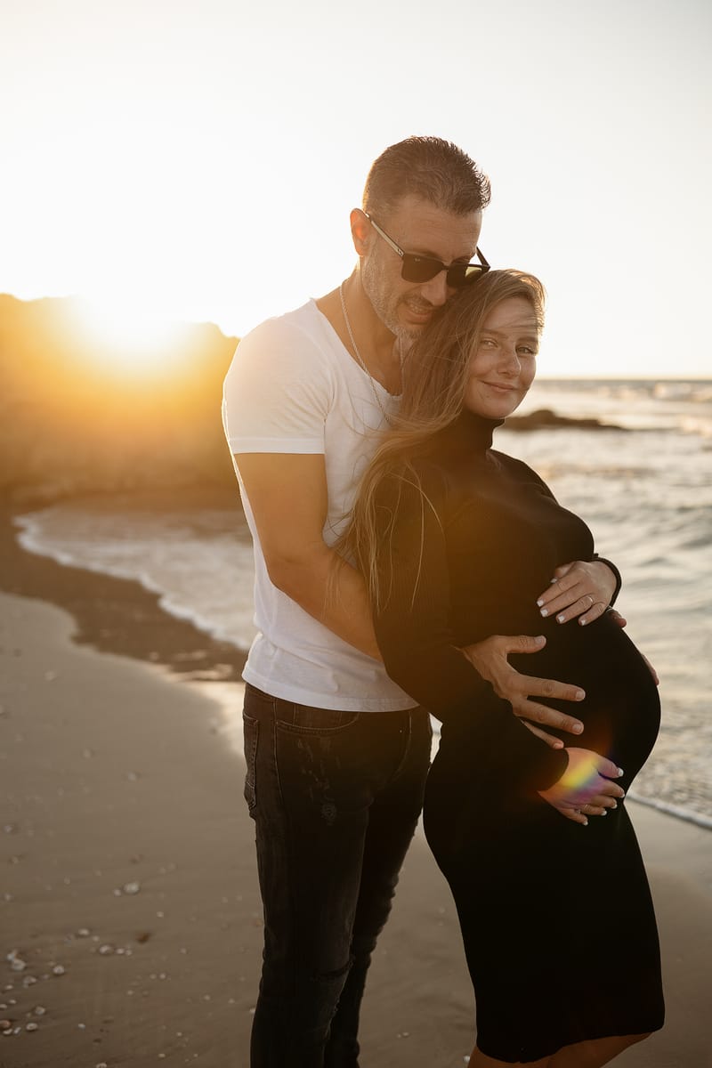 צילומי משפחה בים | צילומי הריון בים | צילומי גיל שנה בים
