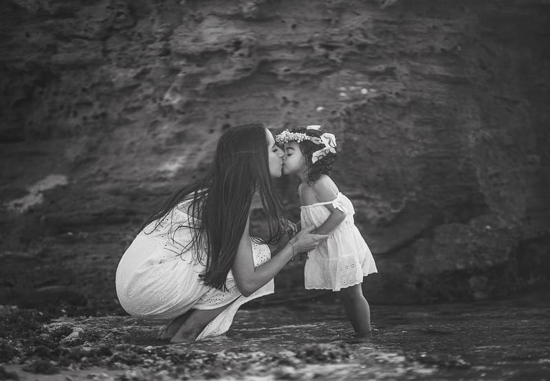 צילומי משפחה בים | צילומי הריון בים | צילומי גיל שנה בים