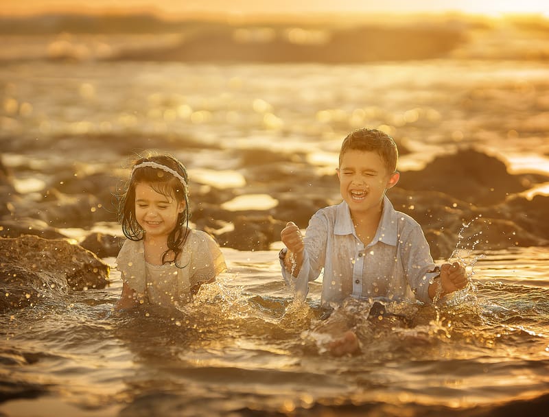 צילומי משפחה בים | צילומי הריון בים | צילומי גיל שנה בים