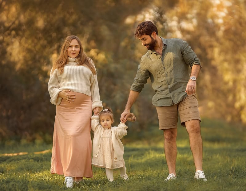 צילומי הריון בטבע