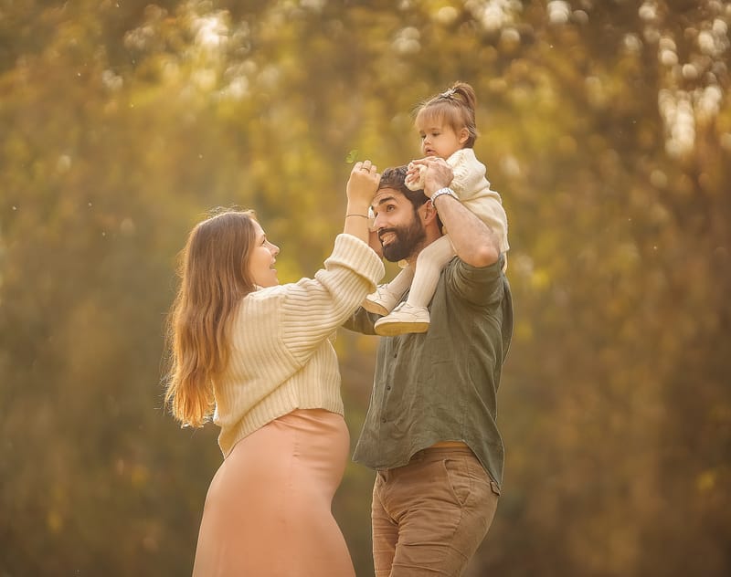 צילומי הריון בטבע