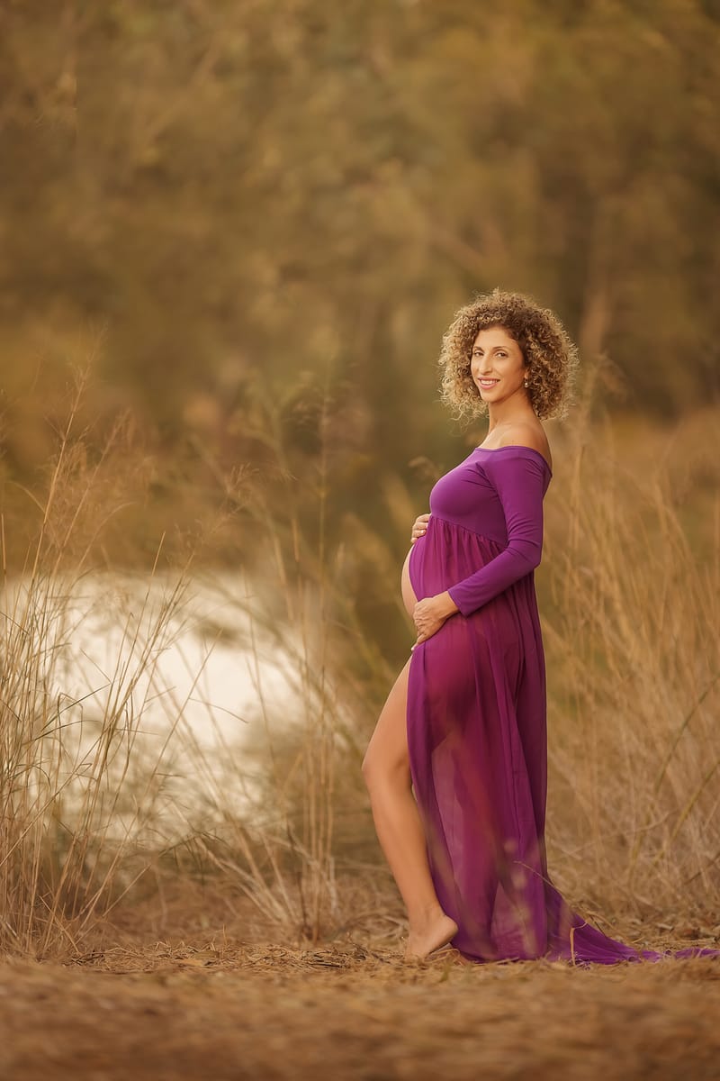 צילומי הריון בטבע