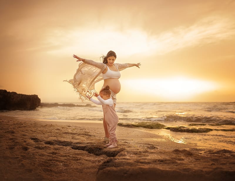 צילומי הריון בטבע