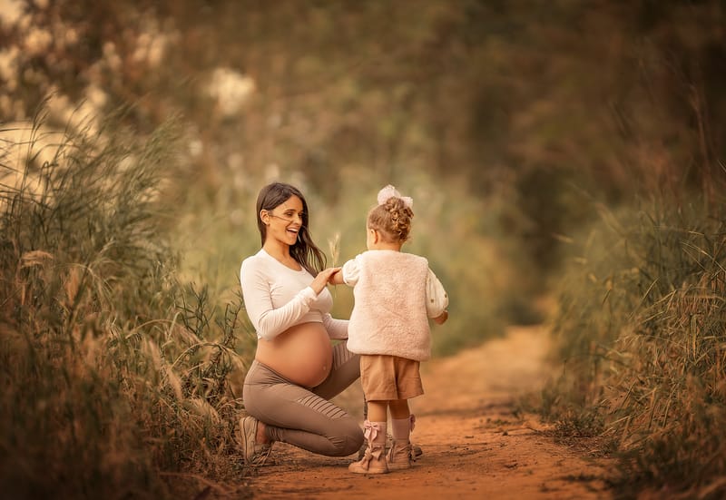צילומי הריון בטבע