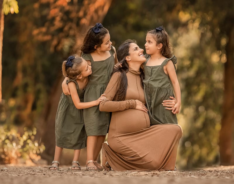 צילומי הריון בטבע