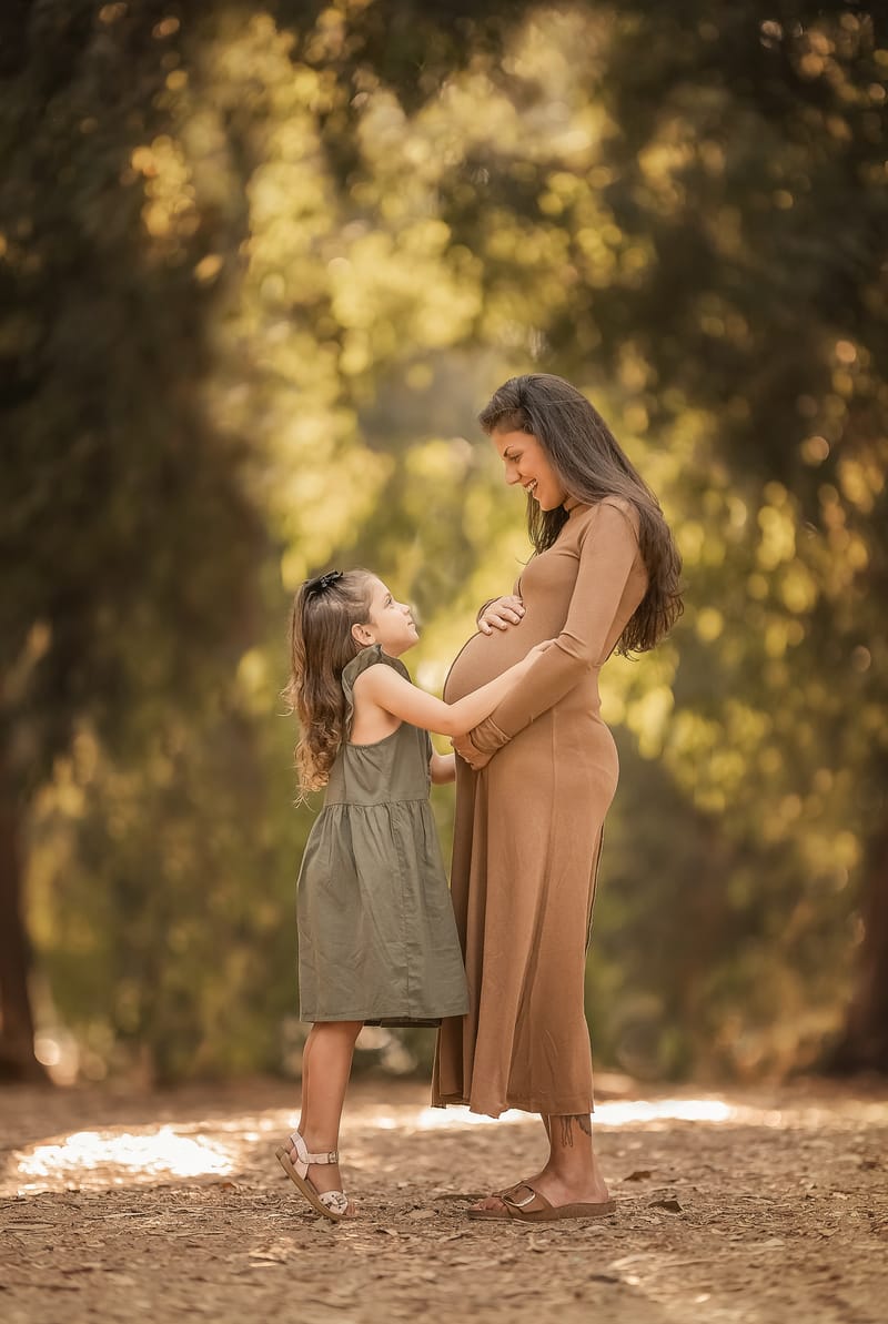 צילומי הריון בטבע