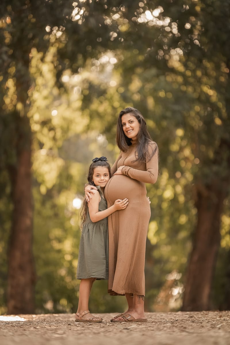 צילומי הריון בטבע