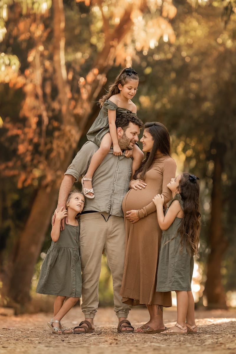 צילום ילדים ומשפחה בטבע