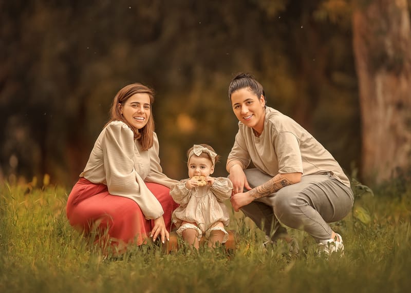צילום ילדים ומשפחה בטבע