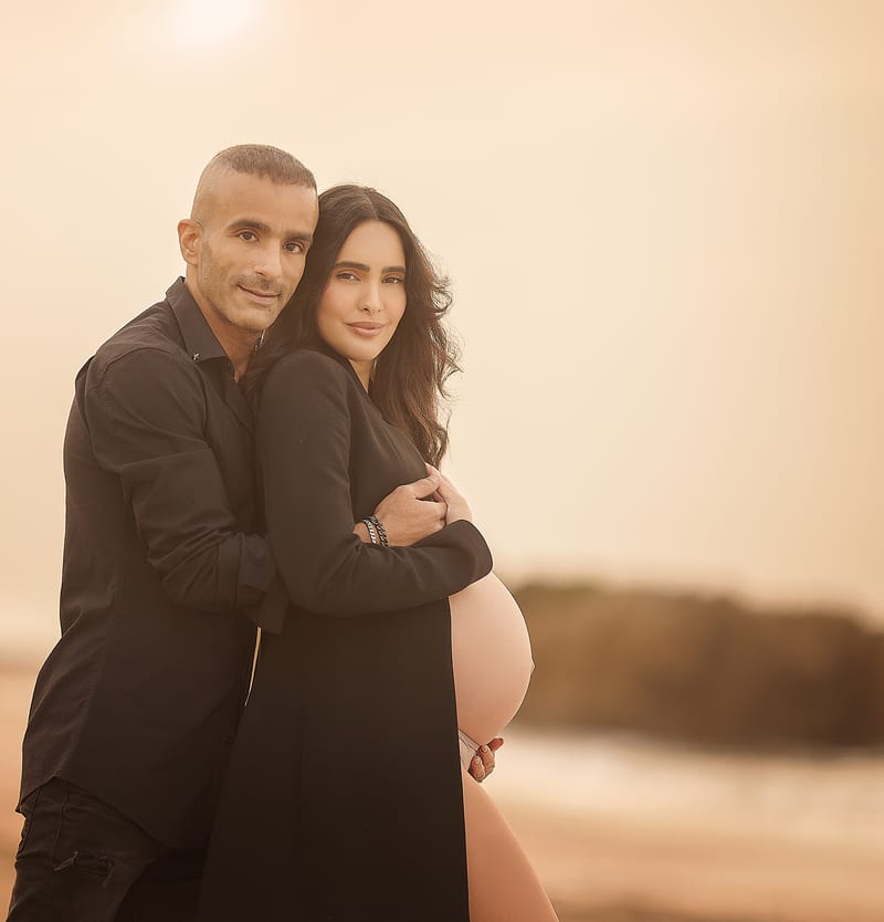 צילומי משפחה בים | צילומי הריון בים | צילומי גיל שנה בים