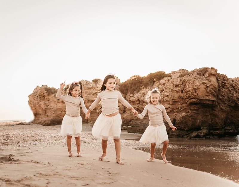 צילומי משפחה בים | צילומי הריון בים | צילומי גיל שנה בים