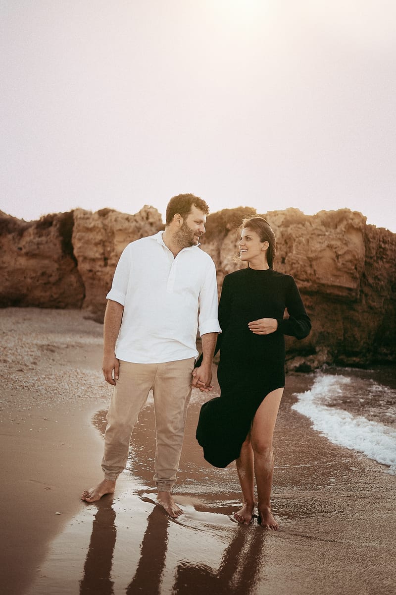 צילומי משפחה בים | צילומי הריון בים | צילומי גיל שנה בים