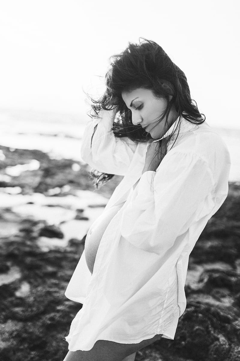 צילומי משפחה בים | צילומי הריון בים | צילומי גיל שנה בים