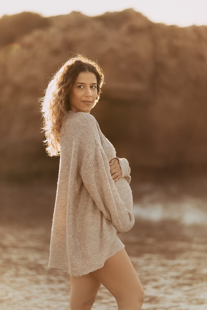 צילומי משפחה בים | צילומי הריון בים | צילומי גיל שנה בים