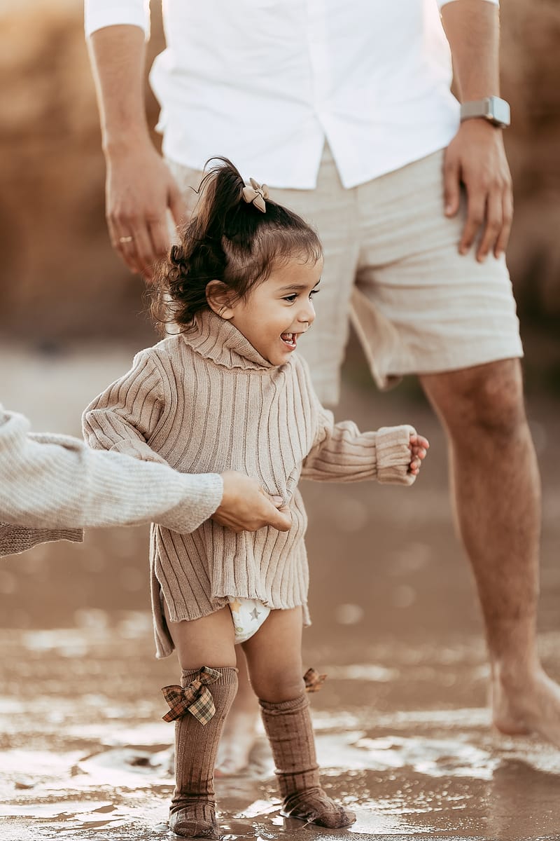 צילומי משפחה בים | צילומי הריון בים | צילומי גיל שנה בים