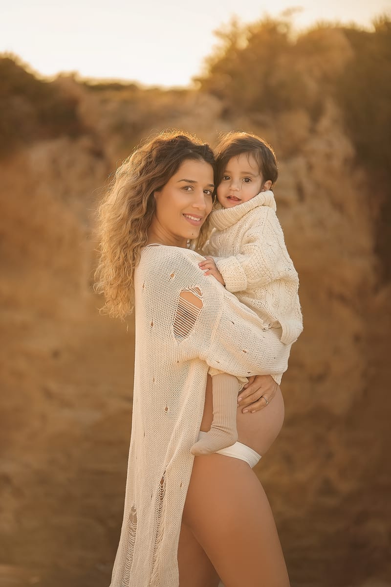 צילומי משפחה בים | צילומי הריון בים | צילומי גיל שנה בים