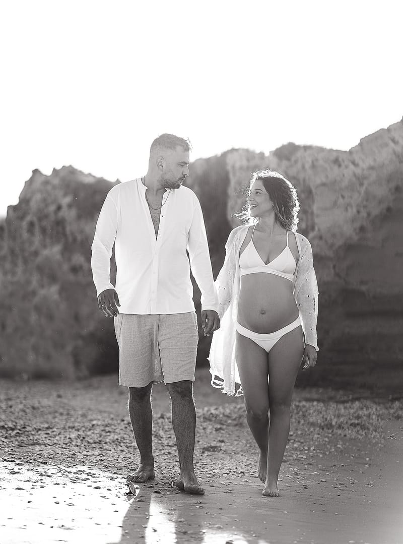 צילומי משפחה בים | צילומי הריון בים | צילומי גיל שנה בים