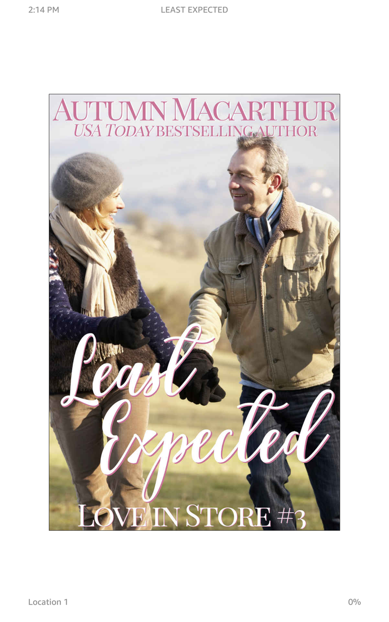 Least Expected-love in store book 2.5 by Autumn MacArthur 1/14/21