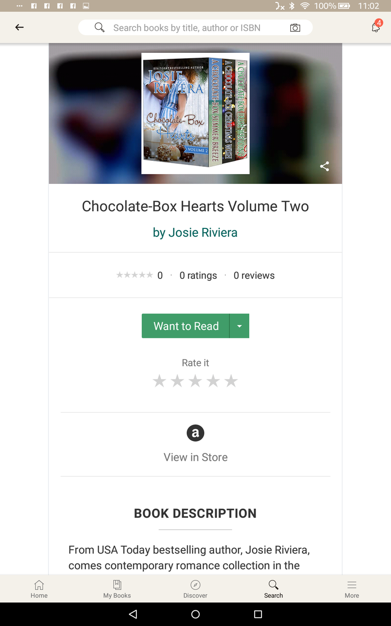 Chocolate -Box Hearts Volume 2 By Josie Riviera 2/4/21