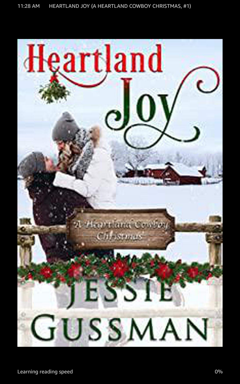 Heartland Joy by Jessie Gussman (a Heartland Cowboy Christmas series book 1) 8/10/21