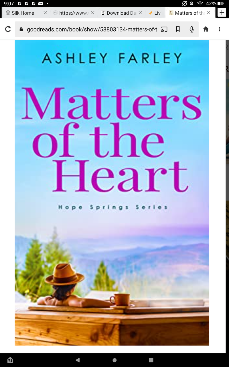 Matters of the Heart by Ashley Farley ( hope springs series #4)
