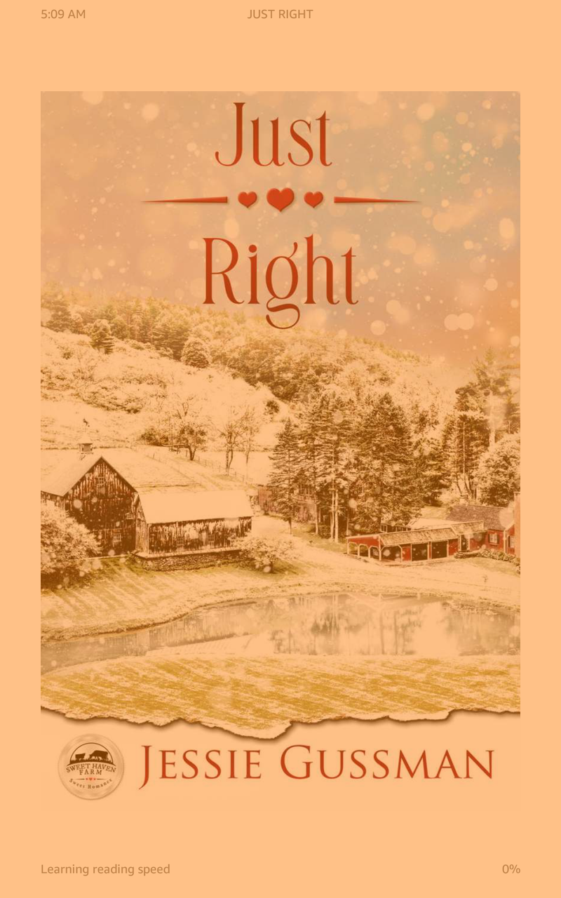 Just Right ( sweet haven farm #3) by Jessie Gussman