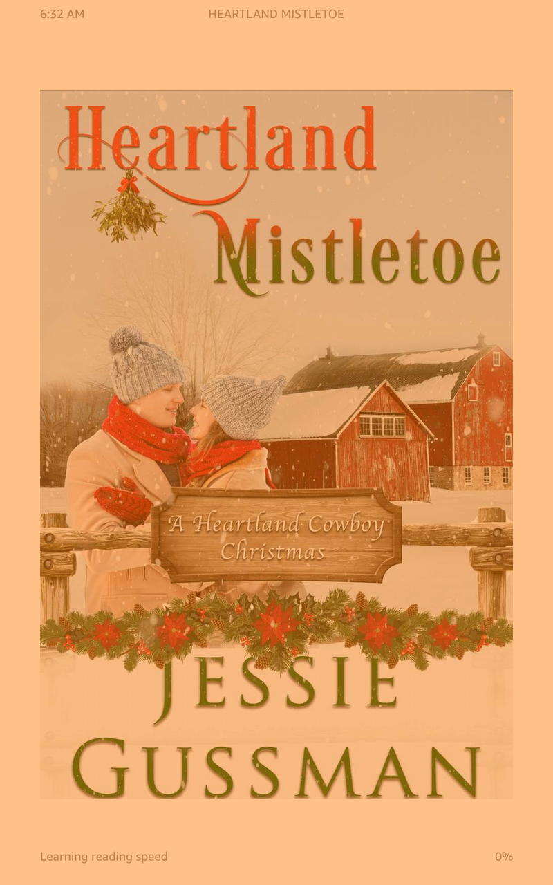 Heartland Mistletoe (a heartland cowboy Christmas sweet romance book 8) by Jessie Gussman