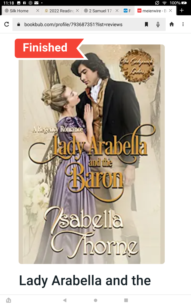 Lady Arabella and the Baron by Isabella Thorne