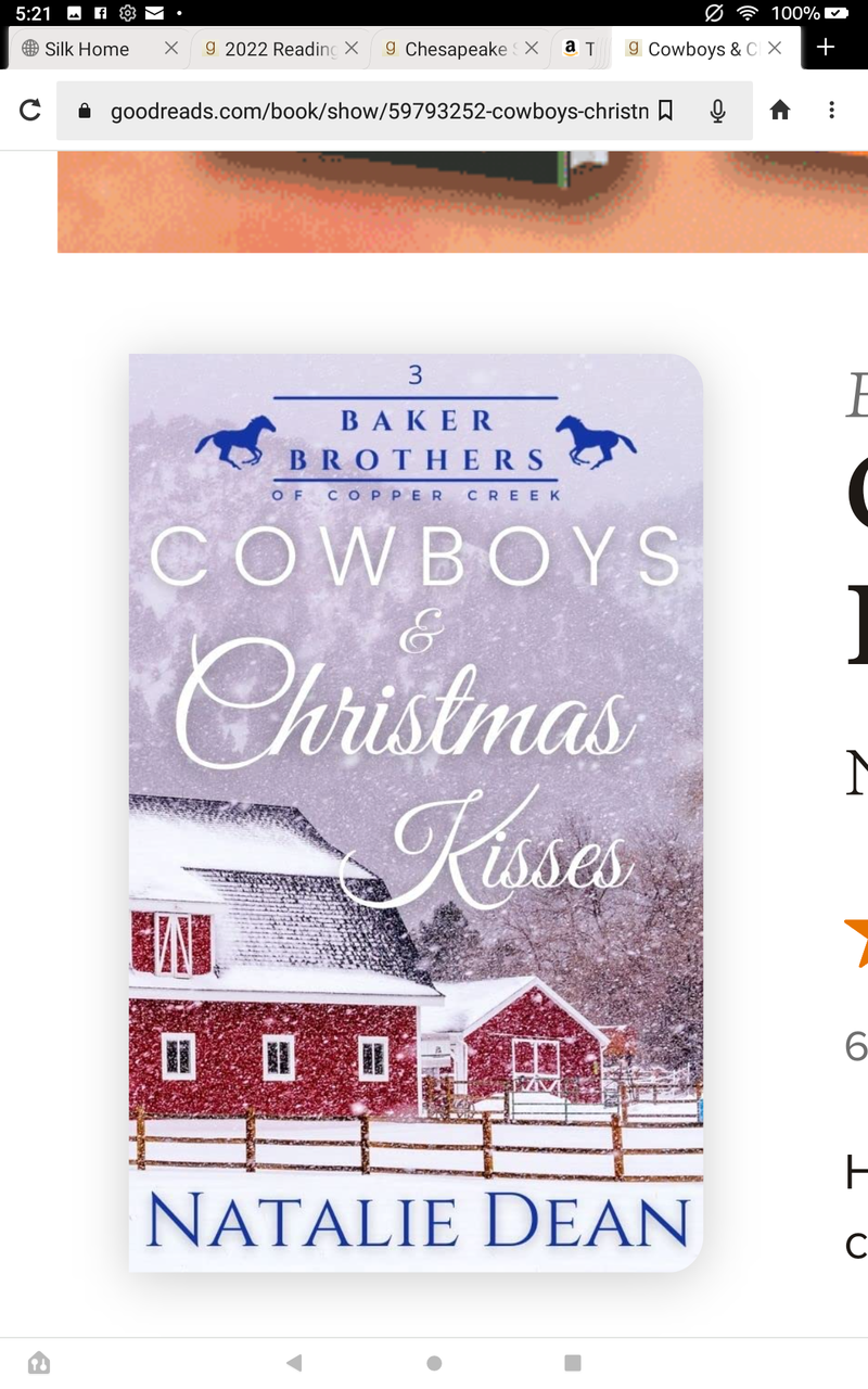 Cowboys and Christmas kisses by Natalie Dean (baker brothers of copper creek #3)