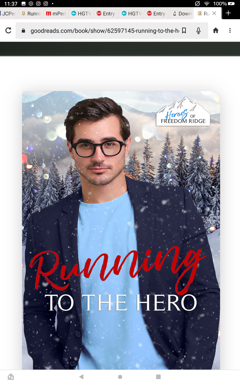 Running to the Hero by Hannah Jo Abbott (a Christian doctor Christmas romance)