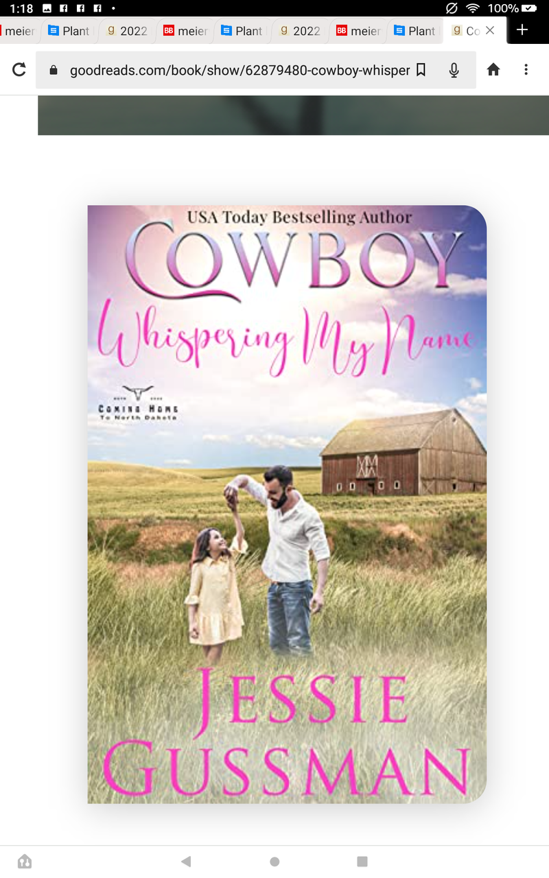 Cowboy Whispering my name by Jessie Gussman (coming home to North Dakota western sweet romance #11)