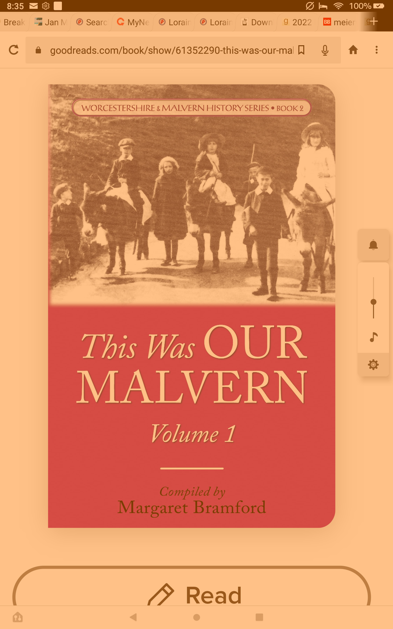 This was our Malvern vol 1  by Margaret Branford