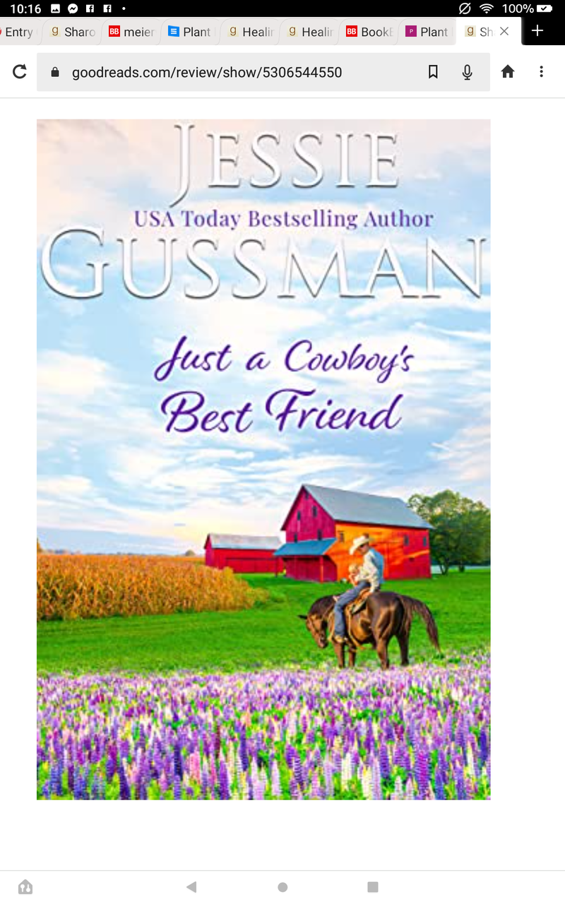 Just a Cowboys best friend by Jessie Gussman (fly boys of sweet water ranch North Dakota western sweet romance book 2)