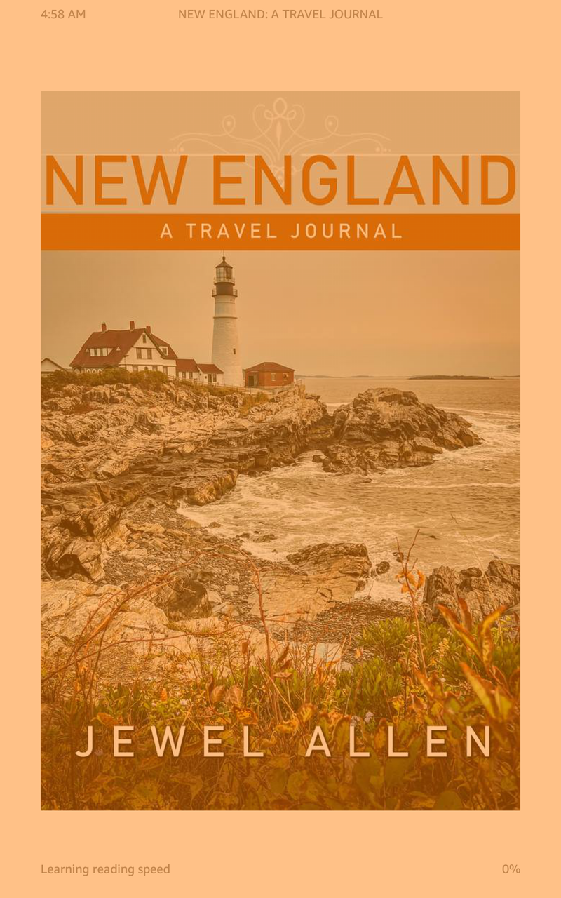 New England a Travel Journal by Jewel Allen
