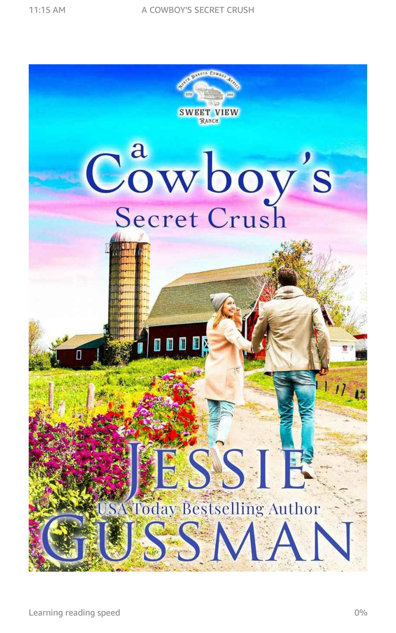 A Cowboy's Secret Crush by Jessie Gussman