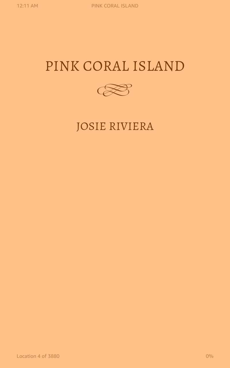 Pink Coral Island by Josie Riviera