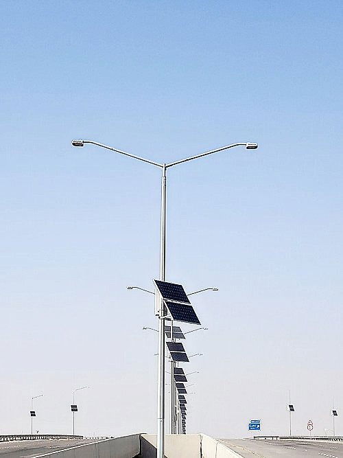 Saba Hybrid Modular LED Street Light System (AC/DC)