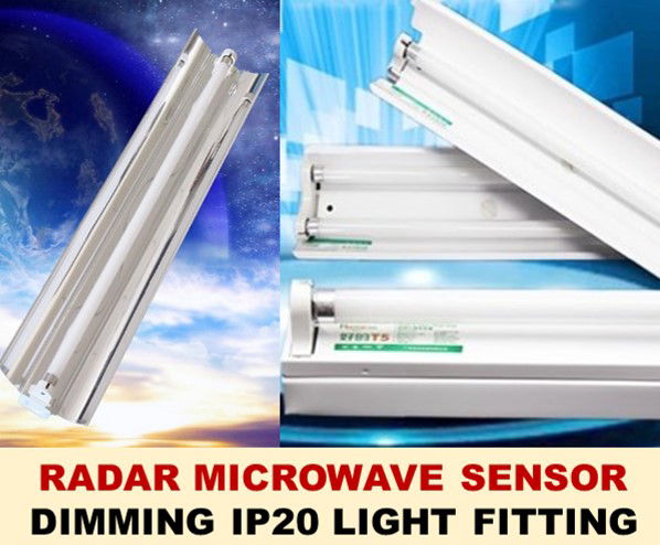 Saba Japan T5 DC IP20 Radar Microwave Crystal Glass Light Fitting (External Radar Microwave Sensor Auto Reset Dimming Smart Driver)Driver)