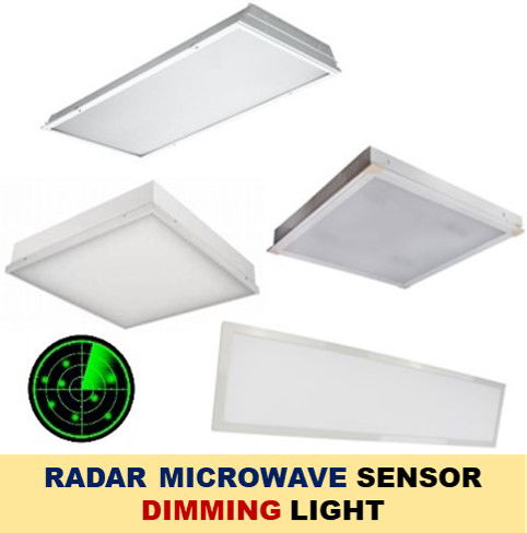 Saba Japan T5 DC IP40 Radar Microwave Sensor Auto Reset Dimming Montana Prismatic Light (External Driver)