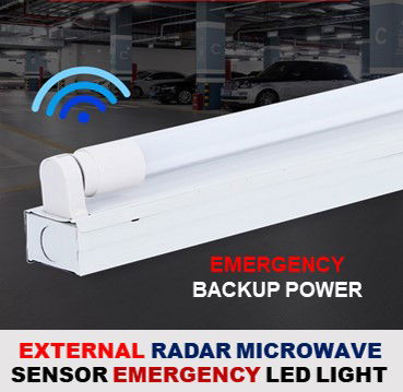 Saba Japan T8 DC IP20 Radar Microwave Sensor Auto Reset Dimming Emergency Light Batten (External Driver)