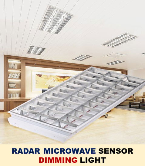 Saba Japan T8 DC IP20 Radar Microwave Sensor Auto Reset Dimming Montana Light (External Driver)