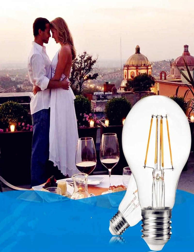 Saba A60 LED Filament Light Bulb (Decoration Bulb)