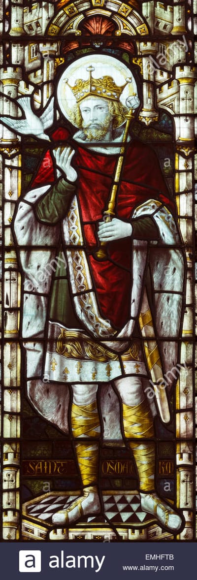 La bataille de Heavenfield (631) : La victoire décisive d'Oswald de Northumbrie.