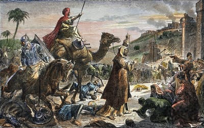 La bataille de Mu'tah (629) : Une confrontation stratégique marquante.