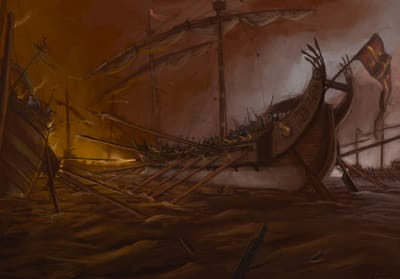 La bataille de Phœnix de Lycie en 655 : Une victoire navale décisive pour le califat.