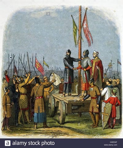 La Bataille de l'Étendard (1138) : Une Confrontation Fratricide.