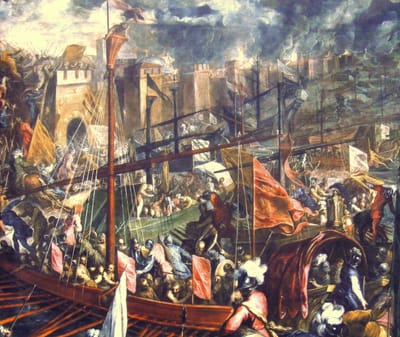 Le siège de Constantinople (1204) : la croisade détournée et la chute de Byzance.