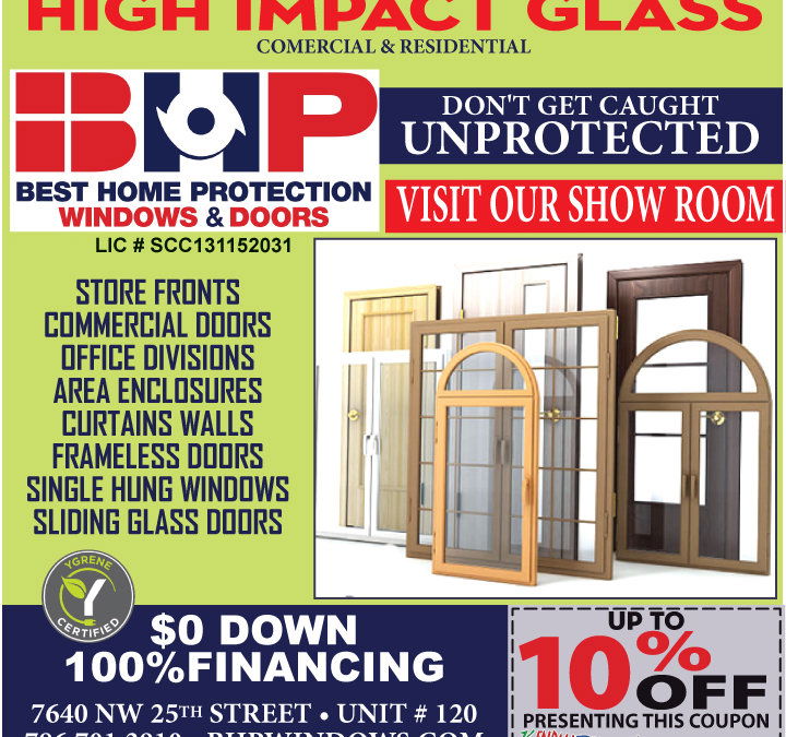 Benefits of installing Impact windows Miami