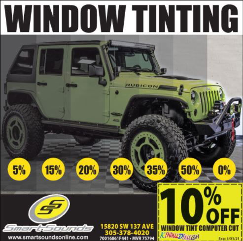 Window Tinting in Kendall Enhances Windows Lifetime!