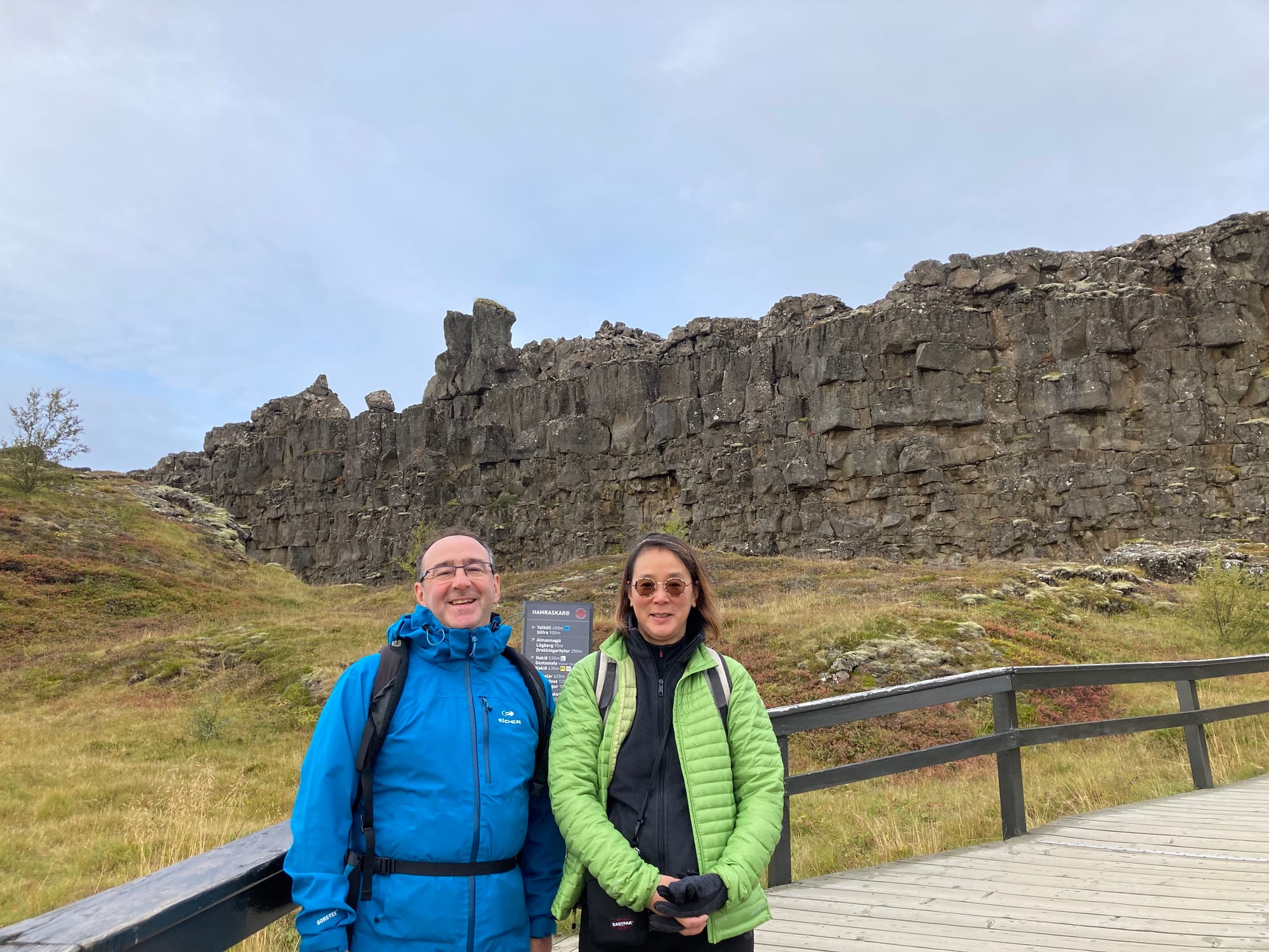 2022 Sept du 16 au 20 - Nam (sans Eric) et Fred à Reykjavik